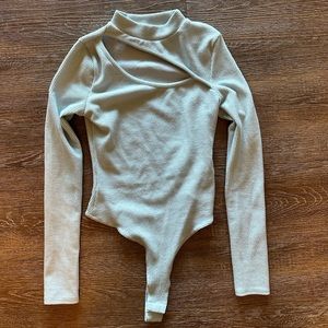 Missguided Light Blue Bodysuit Size 2